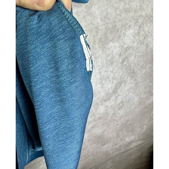 Under Armour Polo Shirt Mens 2XL Blue Heatgear Loose Fit Performance Stretch - Picture 5 of 9